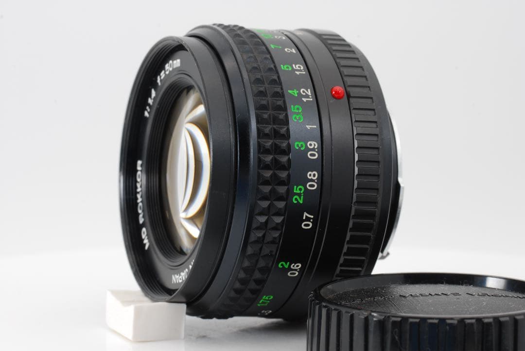 【整備済】MINOLTA MD ROKKOR 50mm f1.4 後玉微細跡あり
