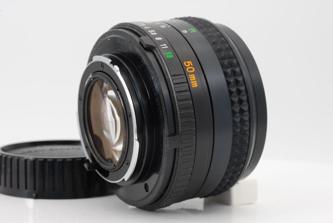 【整備済】MINOLTA MD ROKKOR 50mm f1.4 後玉微細跡あり