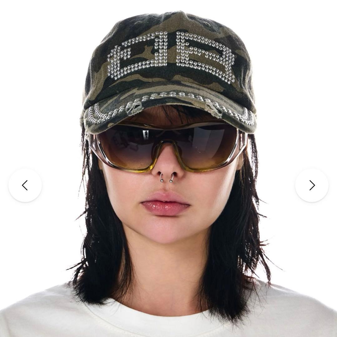 BEEDEN BD STUDS DAMAGE CAP カモ　迷彩