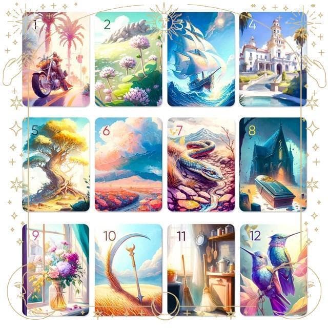 yogawa★ルノルマンカード