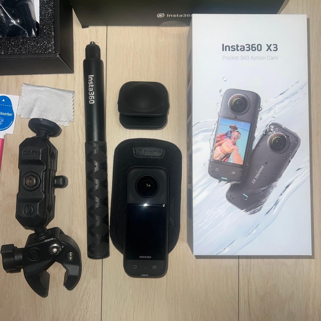 Insta360 x3 バイクセット