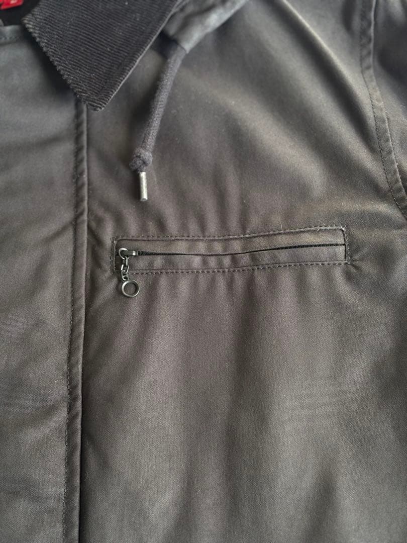 ジャケット・アウター Supreme 14AW Dry Wax Barn Coat Black M