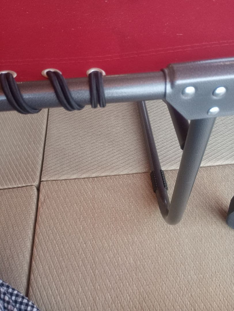 【トシ様】KingCampサマーベッド　 折りたたみベッド 3way レッド