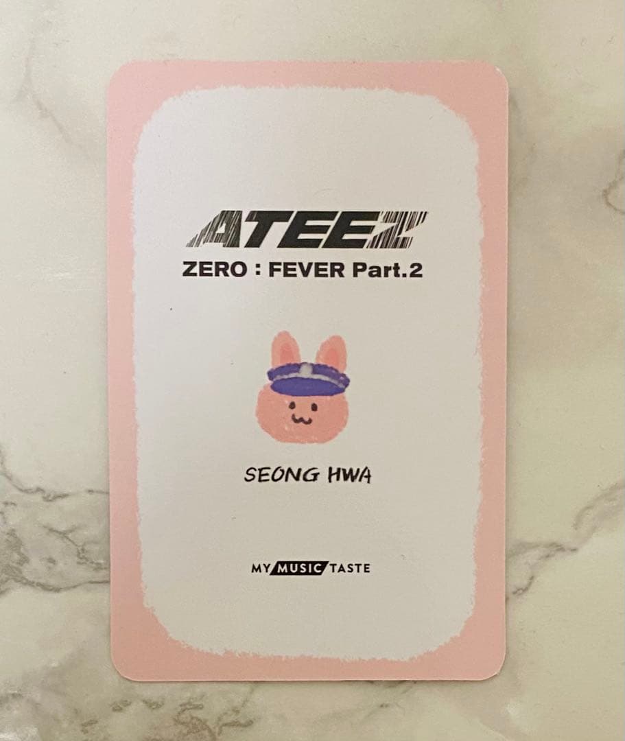 ATEEZ FEVER Part.2 MMT ヨントン 特典 トレカ ソンファ