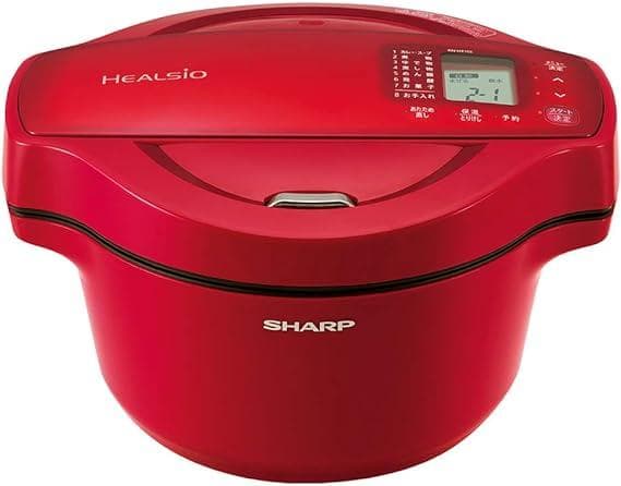 【未使用品】シャープ ヘルシオ ホットクック 無水鍋 レッド