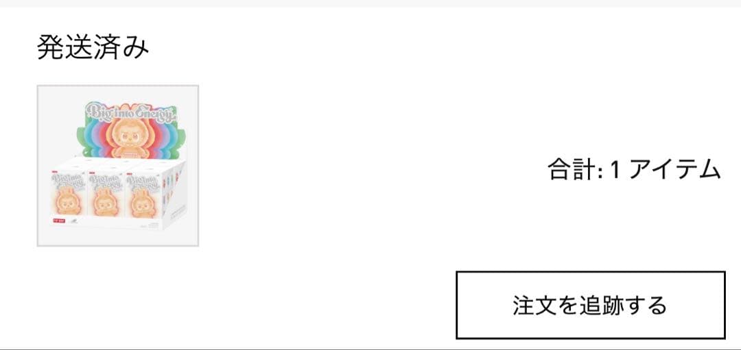 2*I様 POPMART THE MONSTER ラブブ　エナジー　6体セット