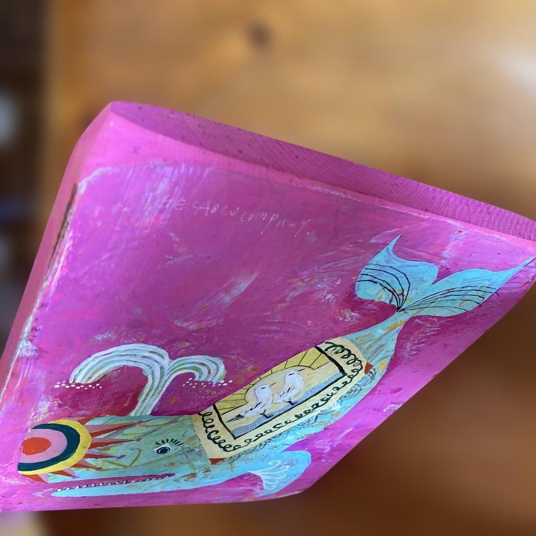 THE CABIN COMPANY ザ・キャビンカンパニー　原画　板絵　クジラ