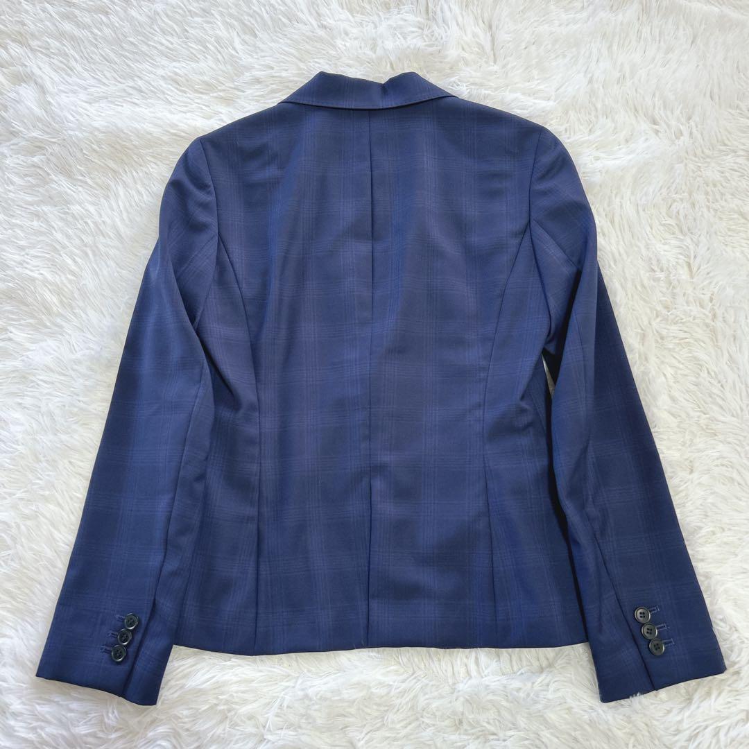 美品 スーツカンパニー REDA グレンチェック 高級スーツ3点セット 42