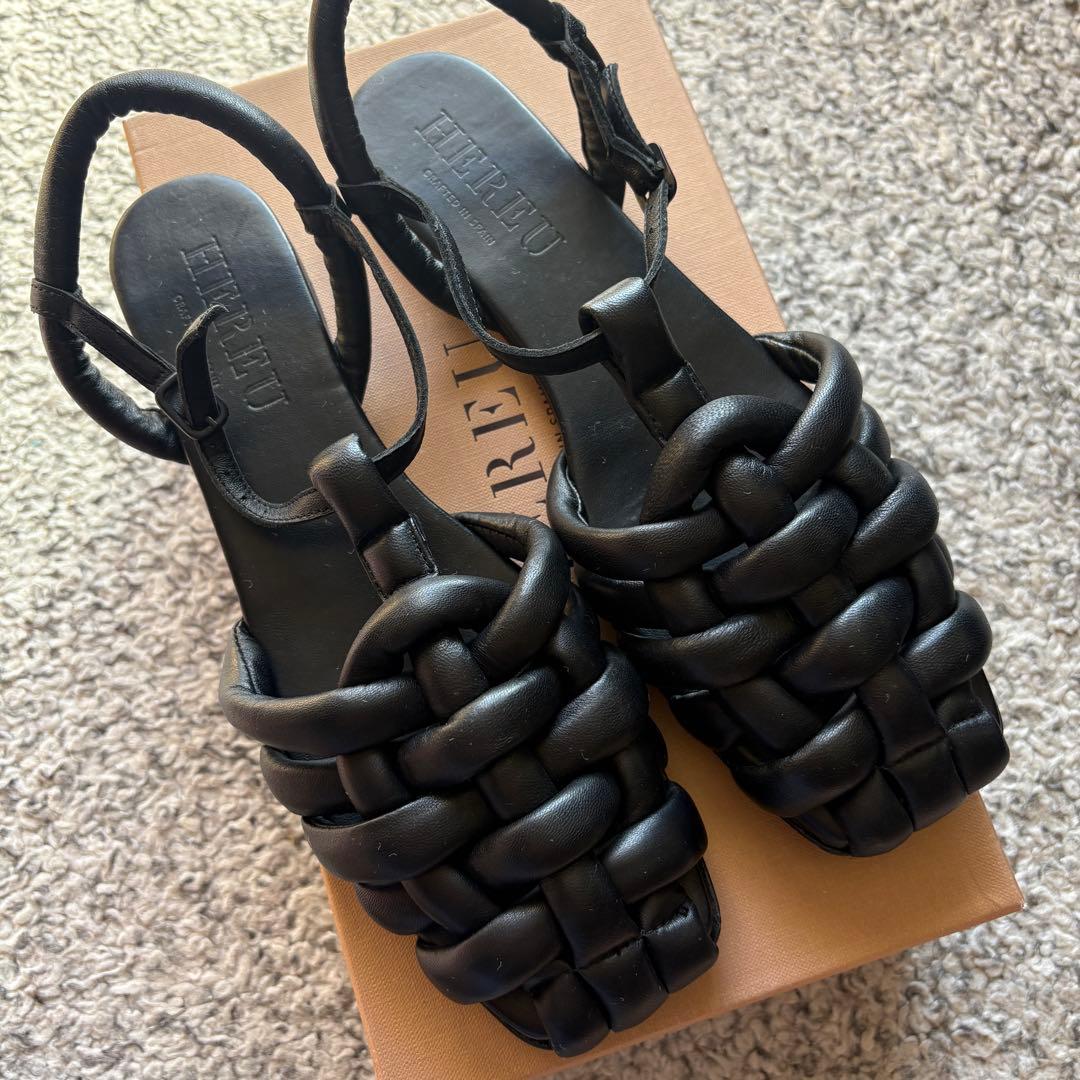 HEREU CABERSA サンダル ブラック 38