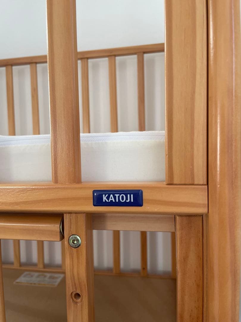 KATOJI ハイシート ミニベビーベッド 敷布団付き