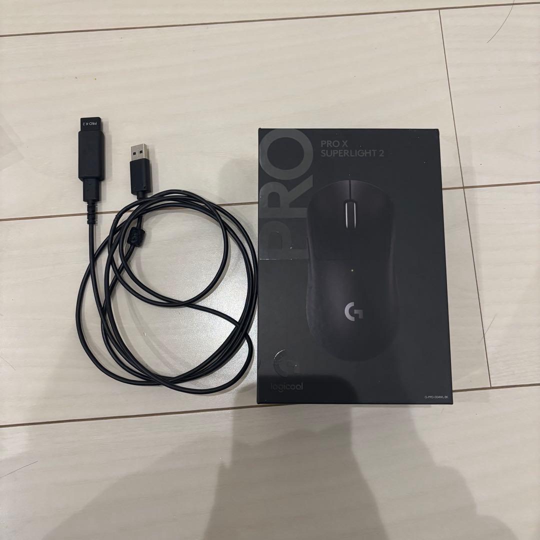 Logitech PRO X SUPERLIGHT 2 ブラック 本体