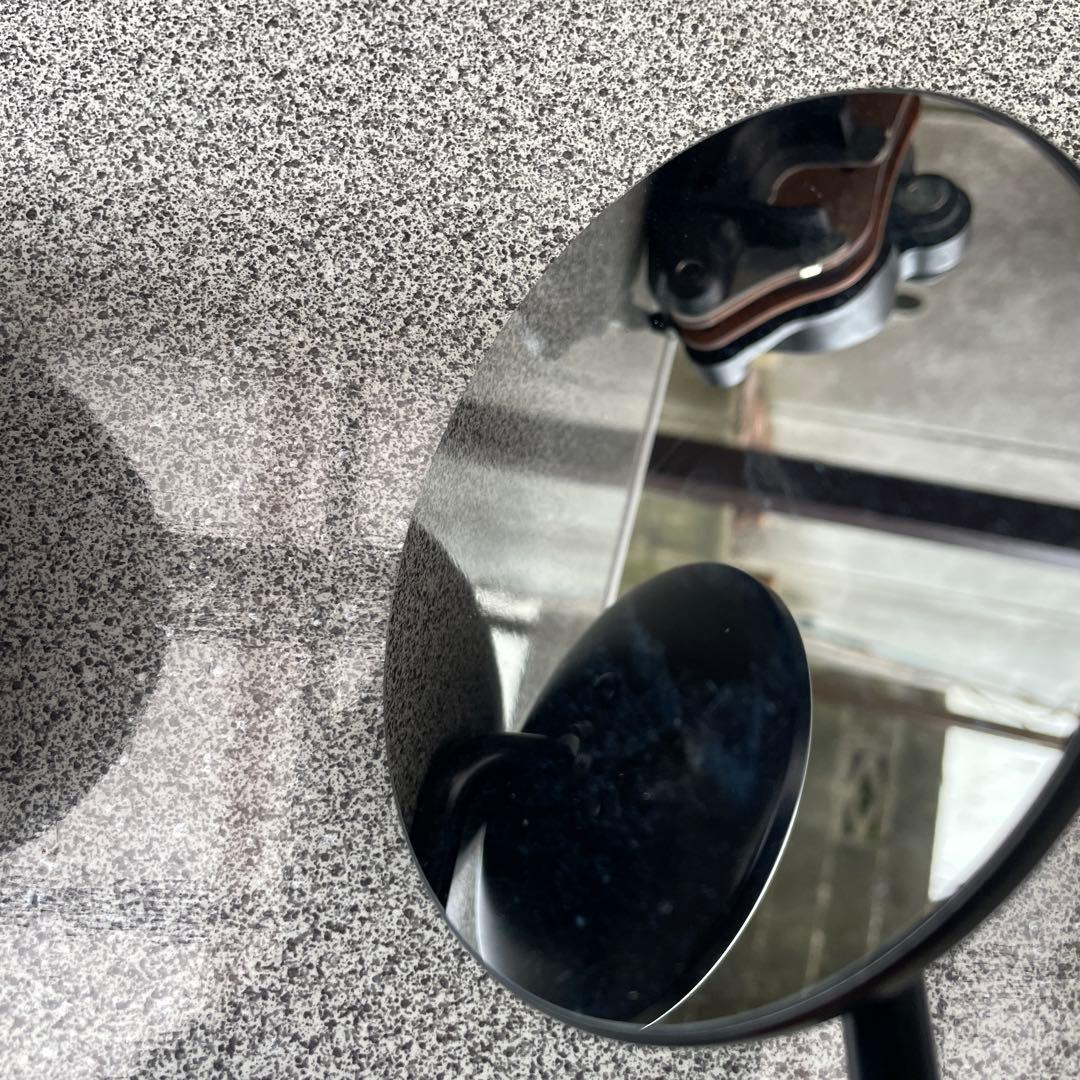 純正ハーレーダビッドソン　ラウンドミラー　管理35