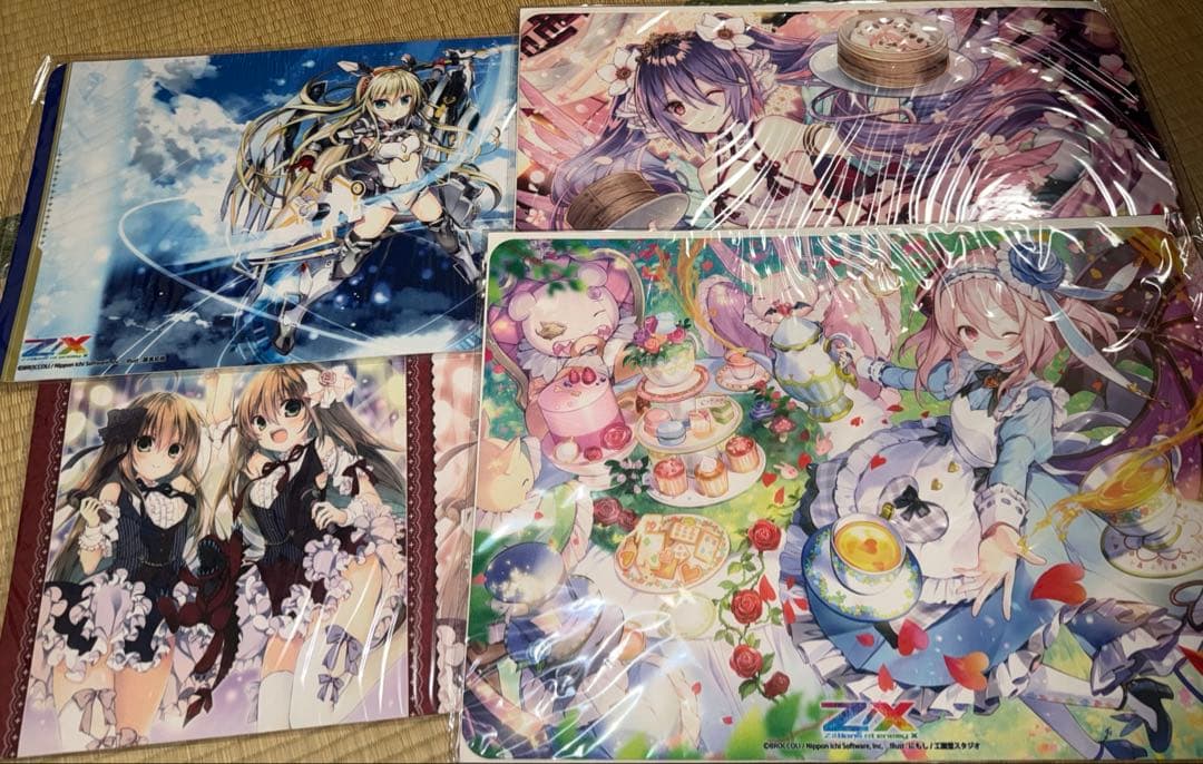 Z/X トレカアイテムくじsp カートン　ラバーマット　スリーブ　ケースゼクス
