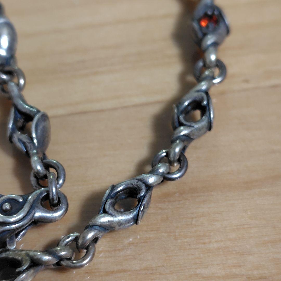 ブラッディマリー　火の粉　チェーンブレスレット　シルバー