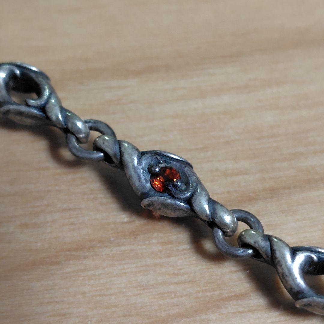 ブラッディマリー　火の粉　チェーンブレスレット　シルバー