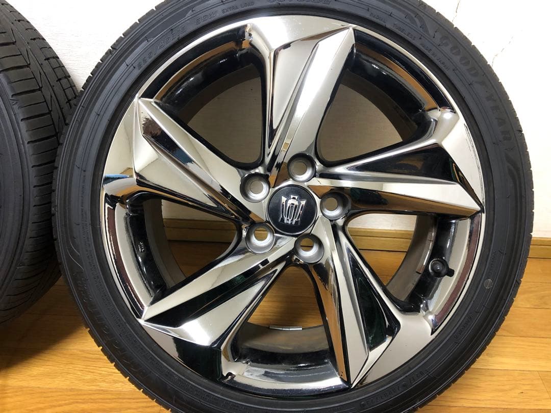 220系 クラウンRS 純正ホイール 18インチ スパッタリング