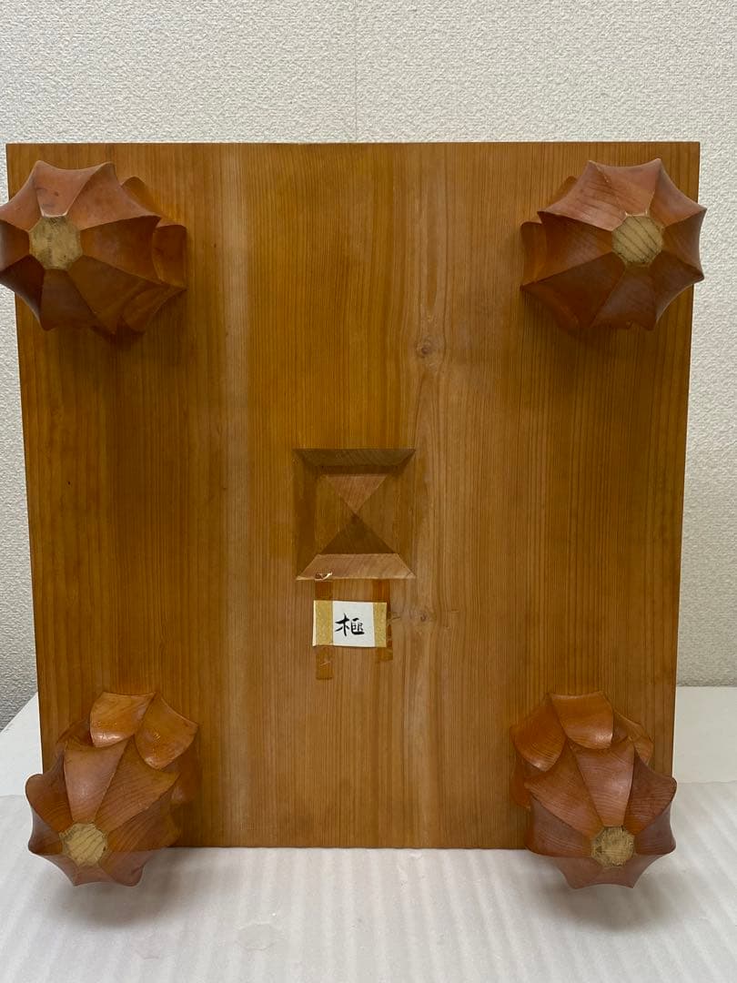 3-1926 碁盤（榧）・碁石（蛤、花梨）セット