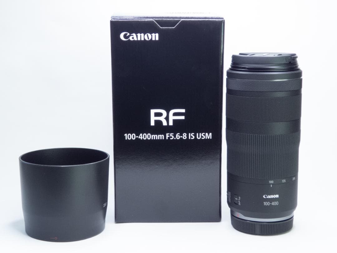 RF100-400mm F5.6-8 IS USM 使用少/極美品/元箱フード付