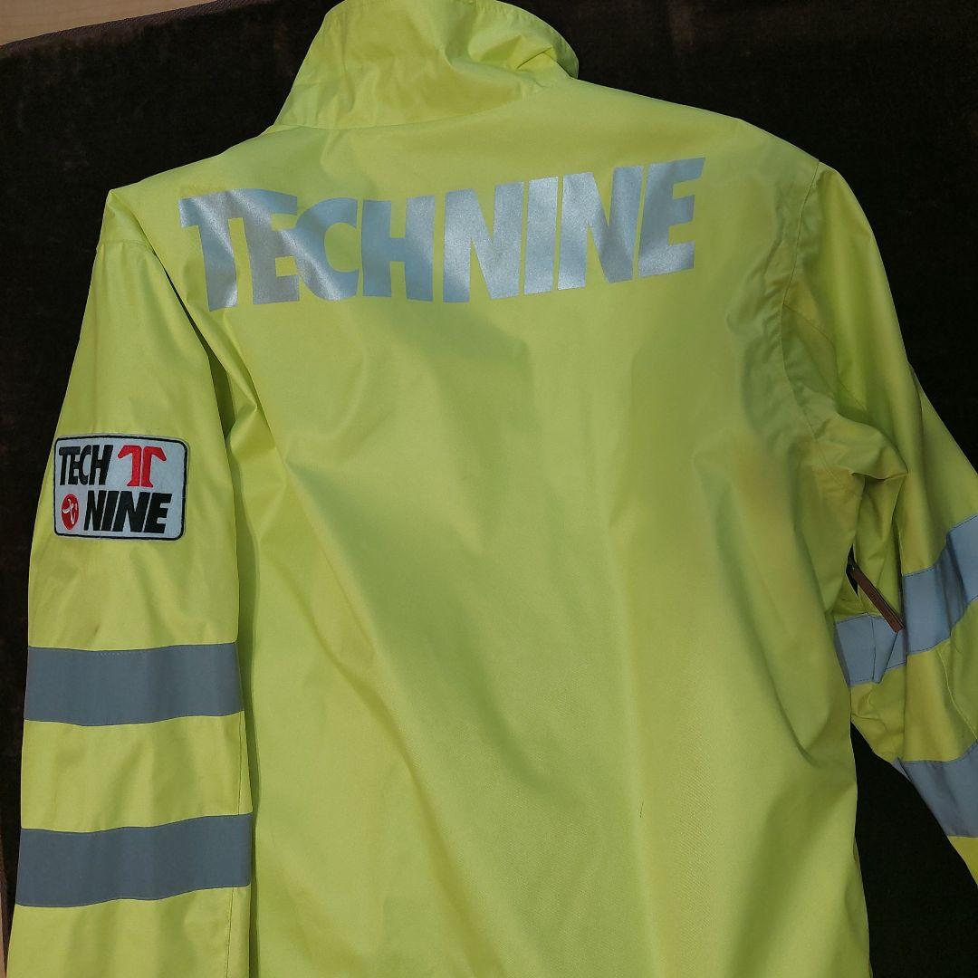 TECH NINE スノーボードウェア　鳶 蛍光イエロー　上下セット