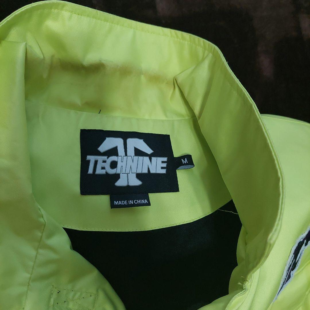 TECH NINE スノーボードウェア　鳶 蛍光イエロー　上下セット