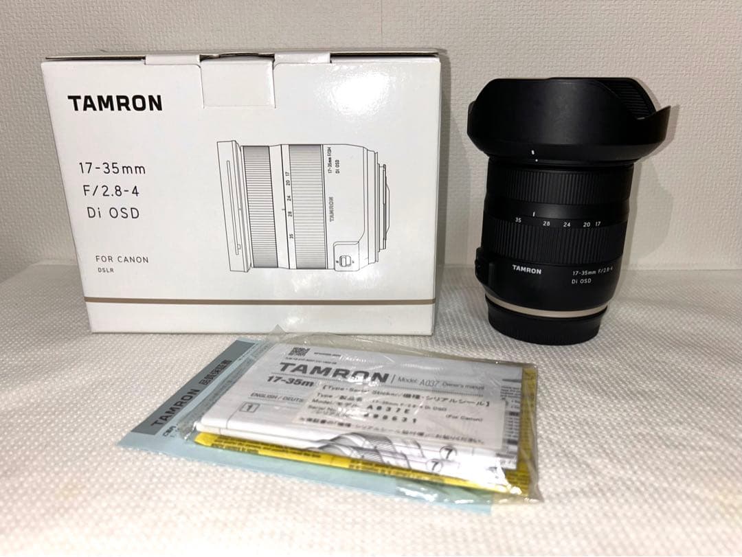 レンズ(ズーム) TAMRON 17-35mm F/2.8-4 Di OSD (A037E)