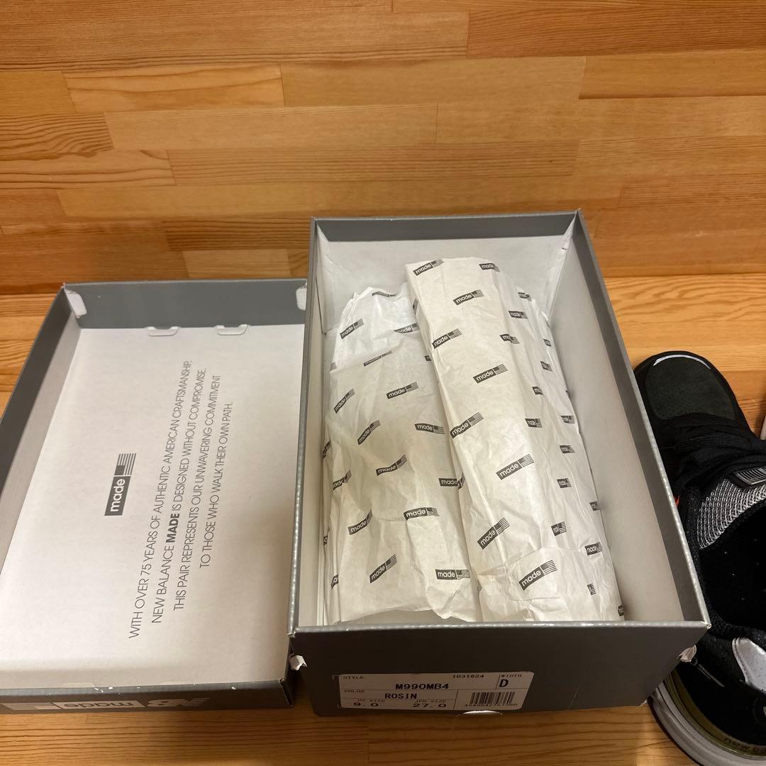 New Balance 990v4 ニューバランス M990MB4 27cm