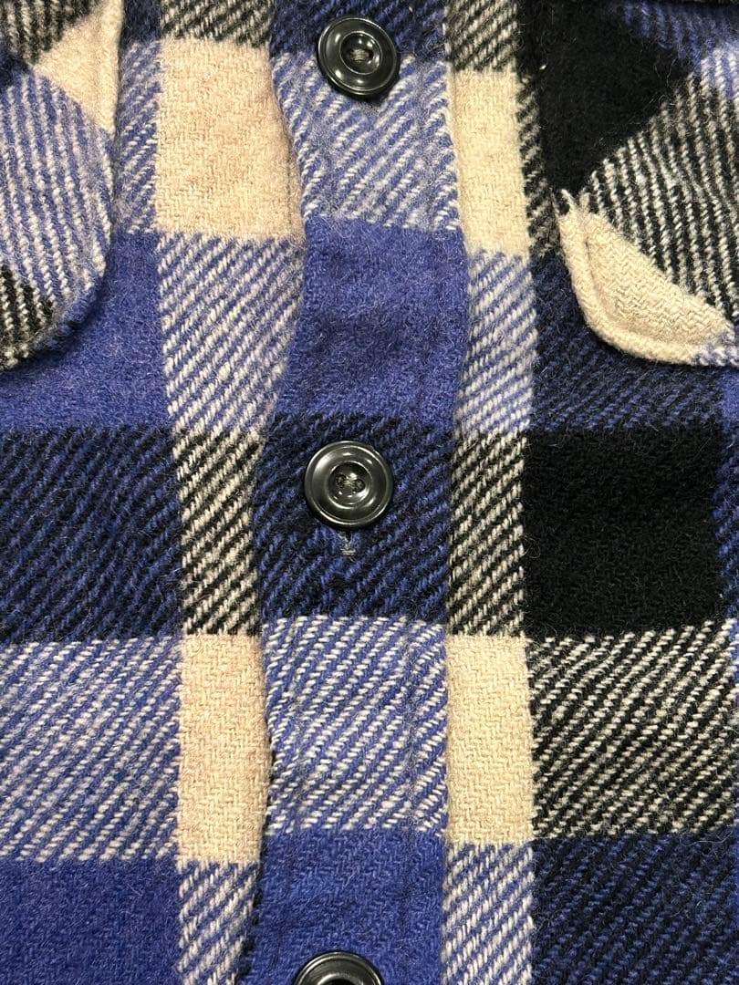 ネルシャツ ウール バッファローチェック キムタク FIVE BROTHER