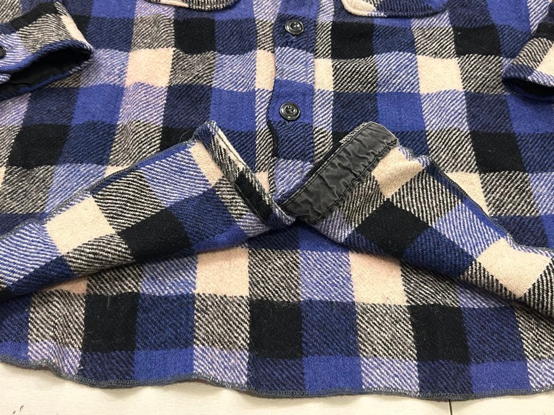 ネルシャツ ウール バッファローチェック キムタク FIVE BROTHER