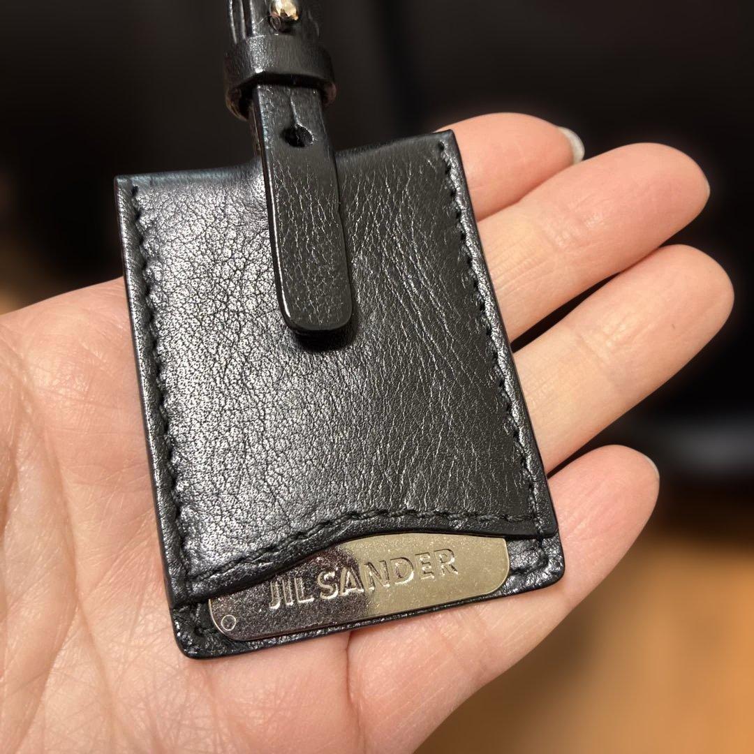 ジルサンダー ハンドバッグ 2way ショルダー 黒