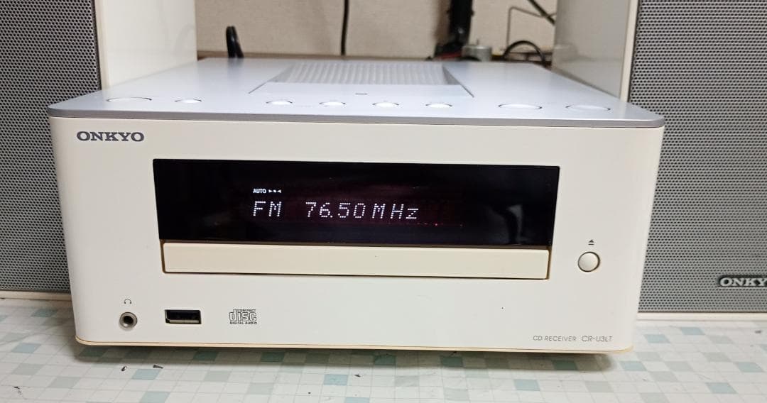 オンキョー　ONKYO CR-U3LT メンテ済・動作良好　ＢＴレシーバー付き