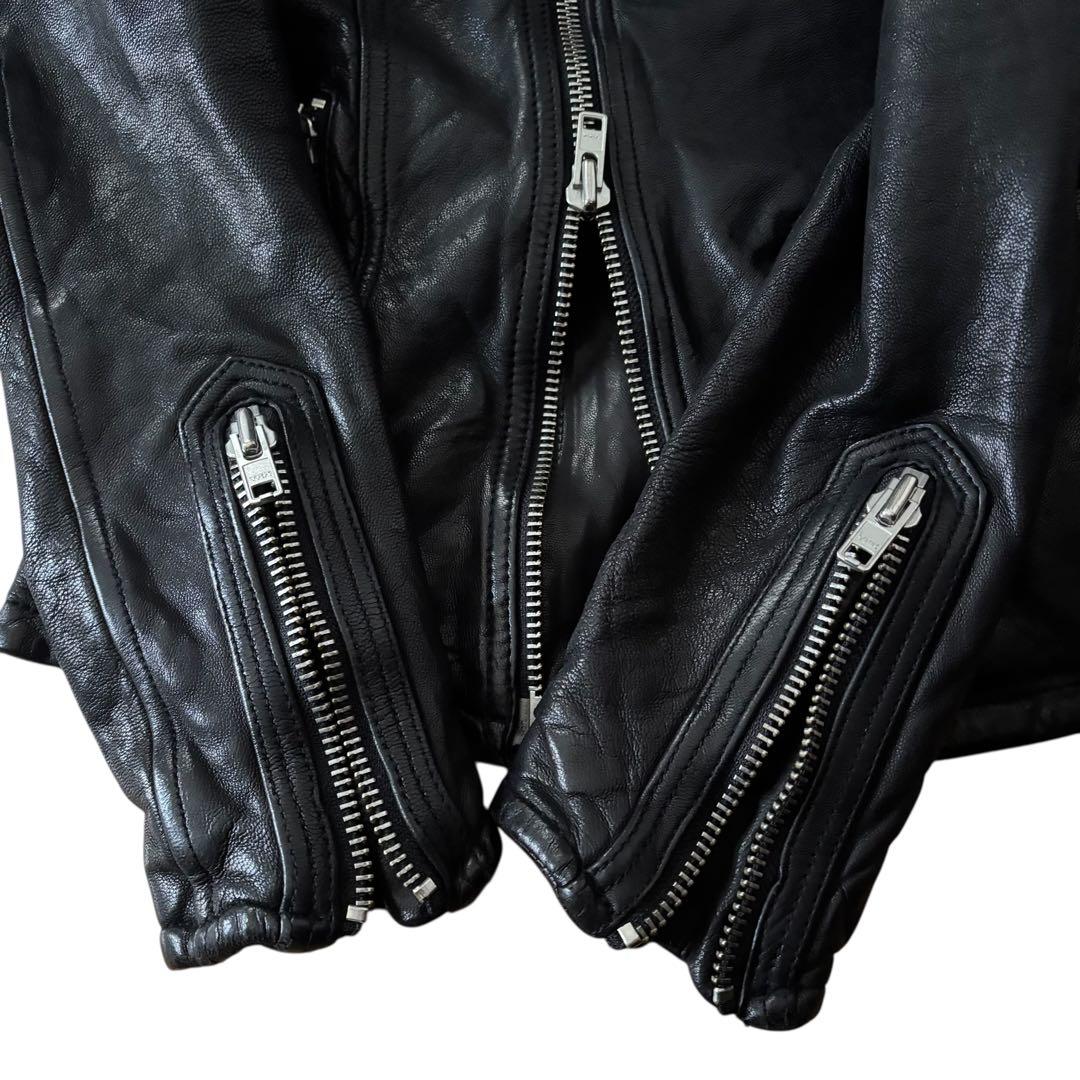 archive murder license Leather jacket 黒