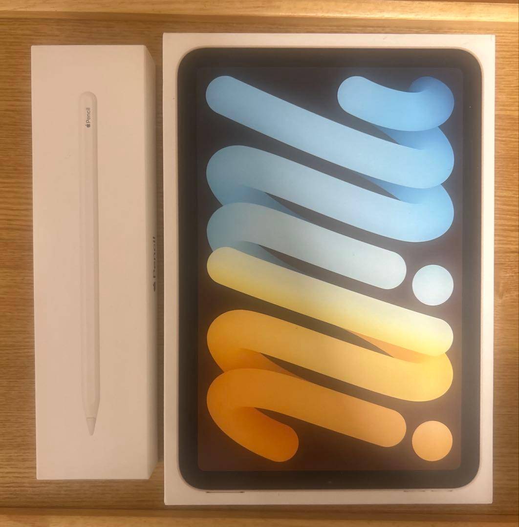 iPad mini6 WiFi 64GB スターライトApple Pencil2