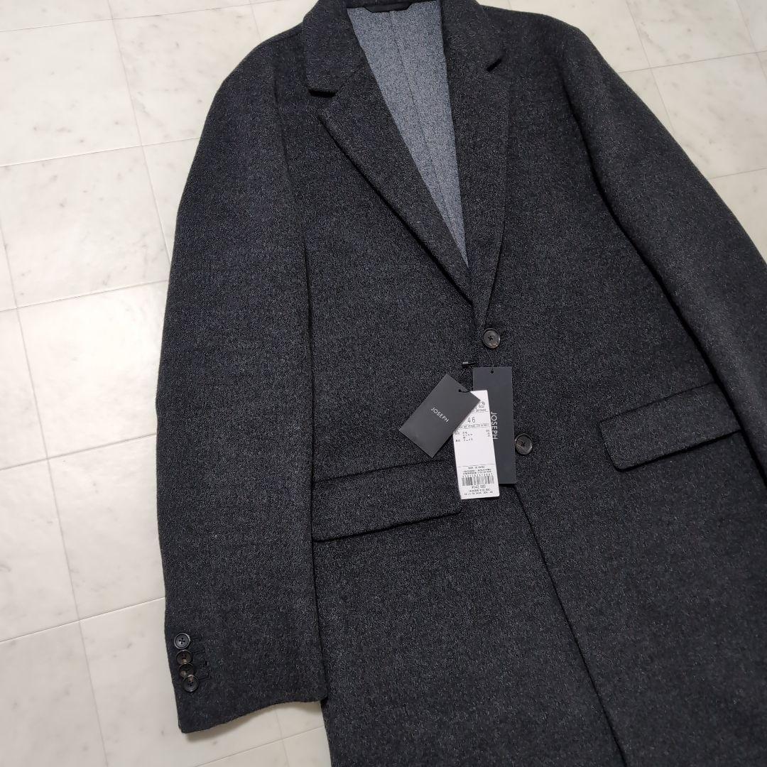 新品 2023AW JOSEPH HOMME ダブルフェイス チェスターコート