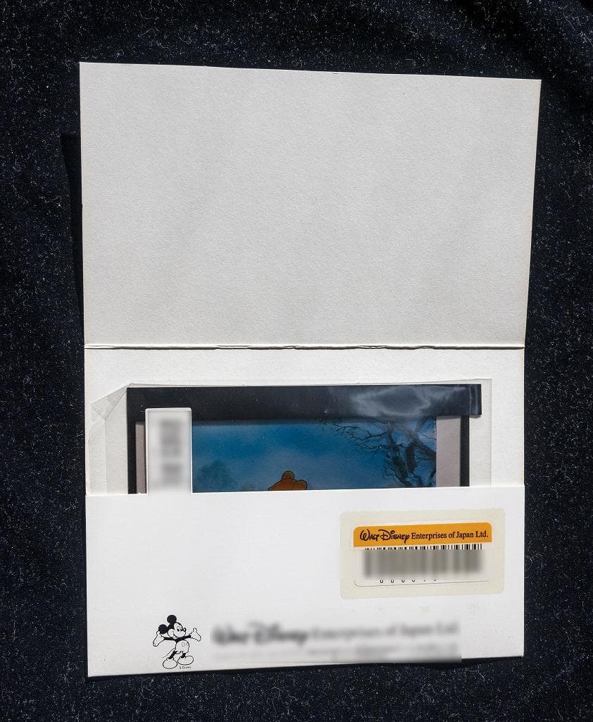 ディズニー フィルム原版 オリジナルマテリアル 超珍品　非売品
