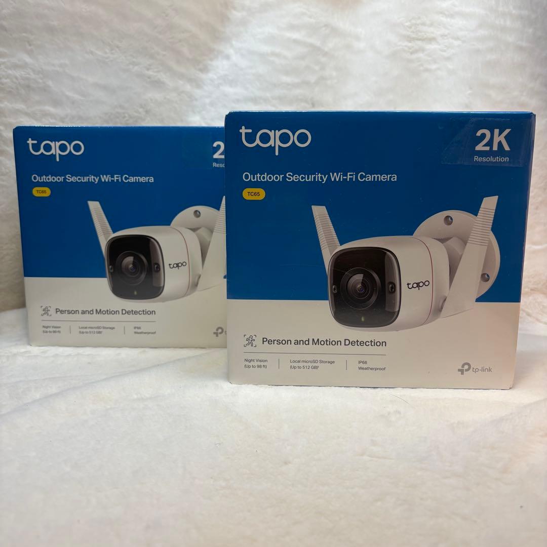 未使用未開封品　シュリンク付き　Tapo TC65 屋外用セキュリティカメラ