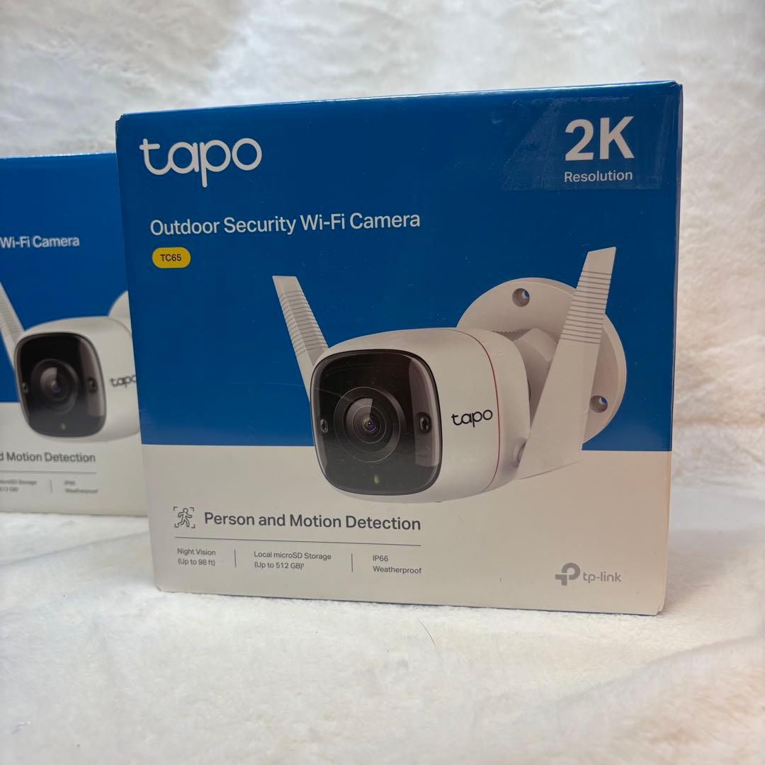 未使用未開封品　シュリンク付き　Tapo TC65 屋外用セキュリティカメラ