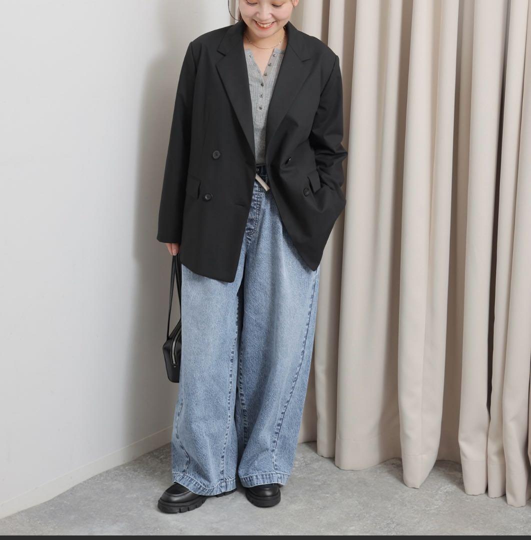 ジャーナルスタンダード イージーデニムワイドパンツ　38