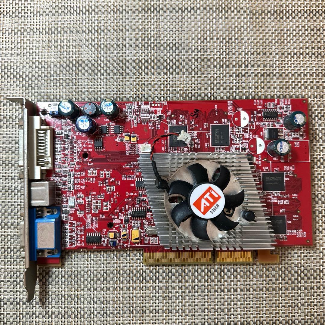 正常動作品　ATI Radeon 9800 Proグラフィックボード