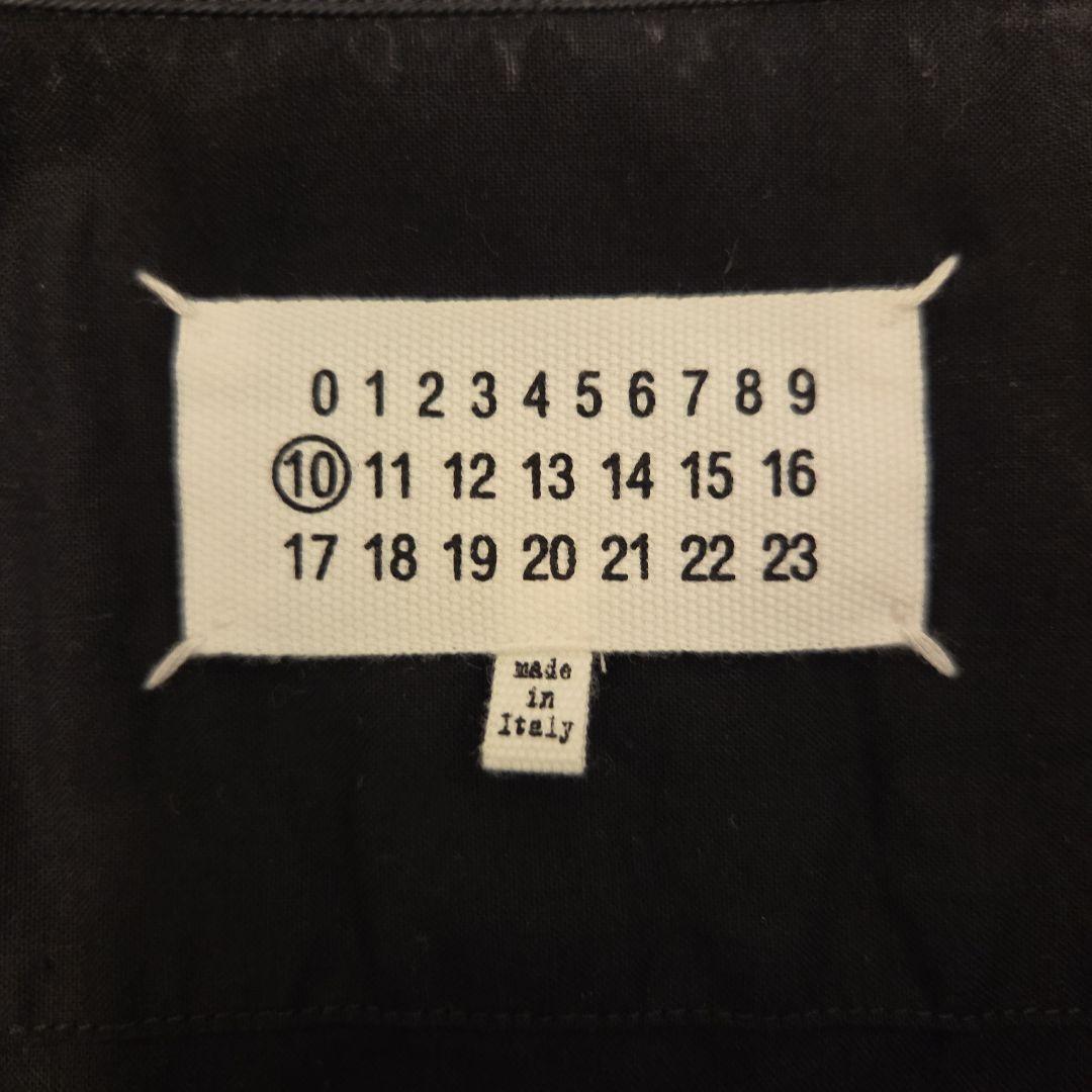 Maison Margiela ⑩ シャツジャケット size40 黒 タグ付