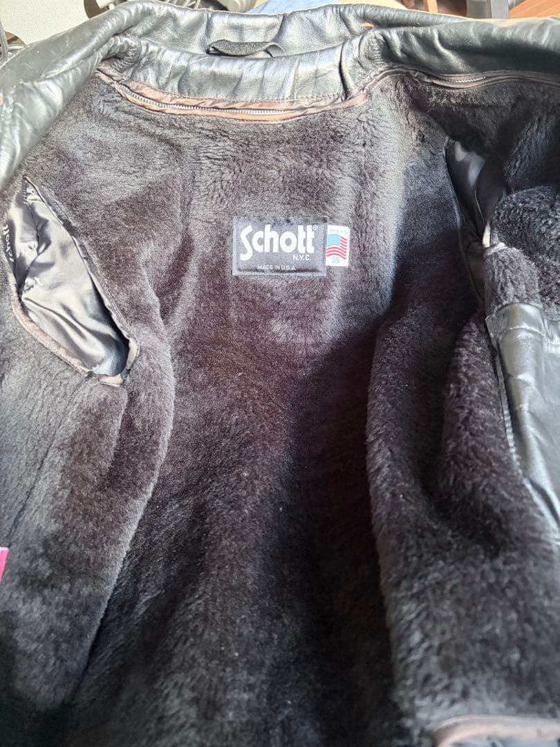 SCHOTT ショット AT101 シングルライダース 36 USA製