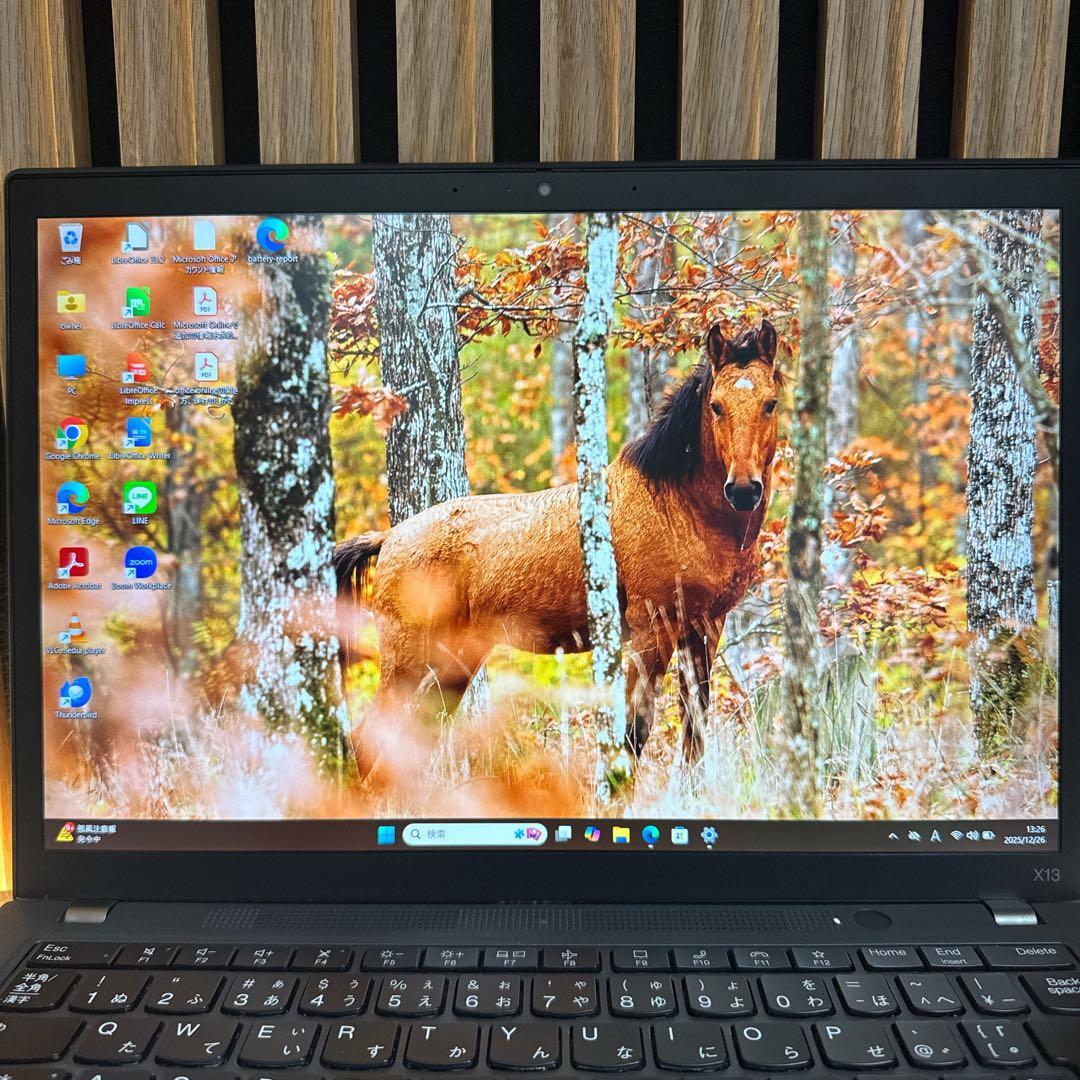 LTEモデル‼️ThinkPad X13☘2023年製☘16GB☘ノートパソコン