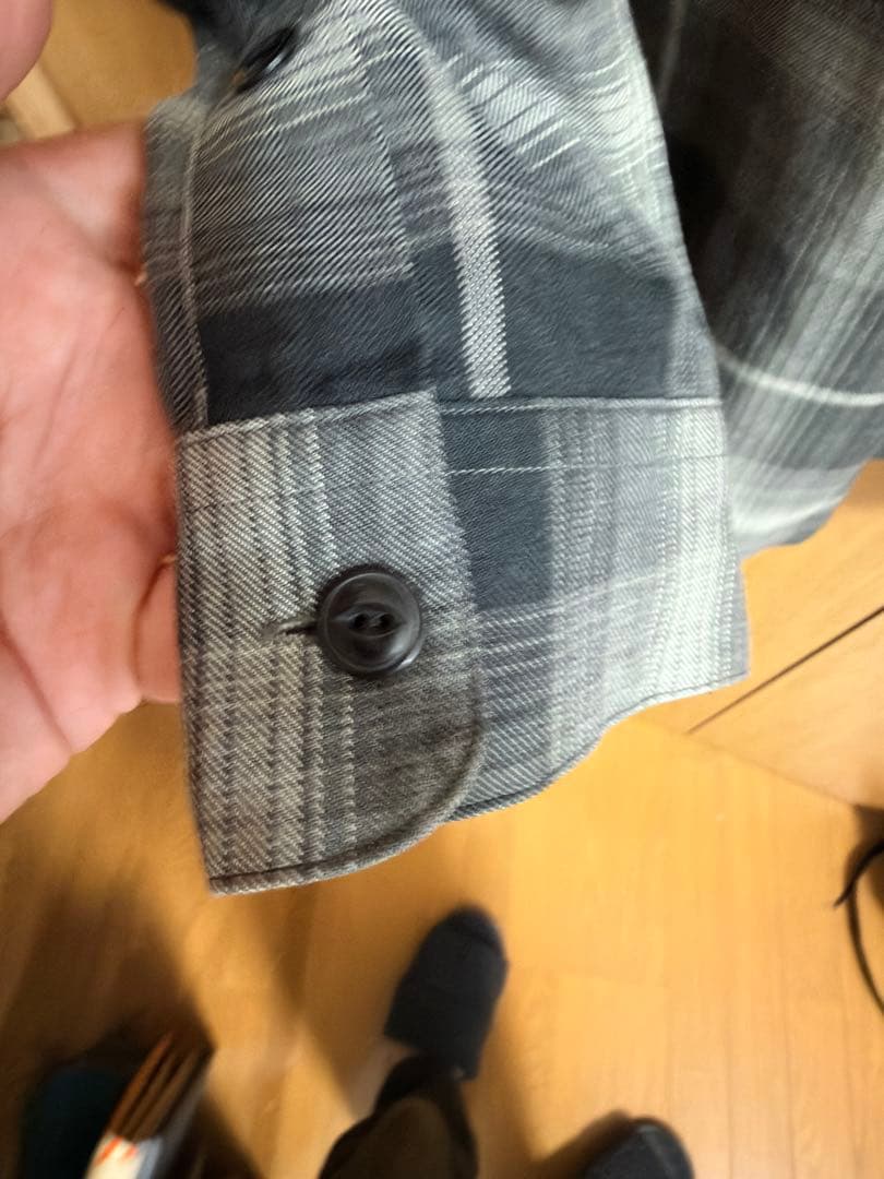 豪*也様 ラルフローレンsteward オンブレチェックシャツ サイズXL