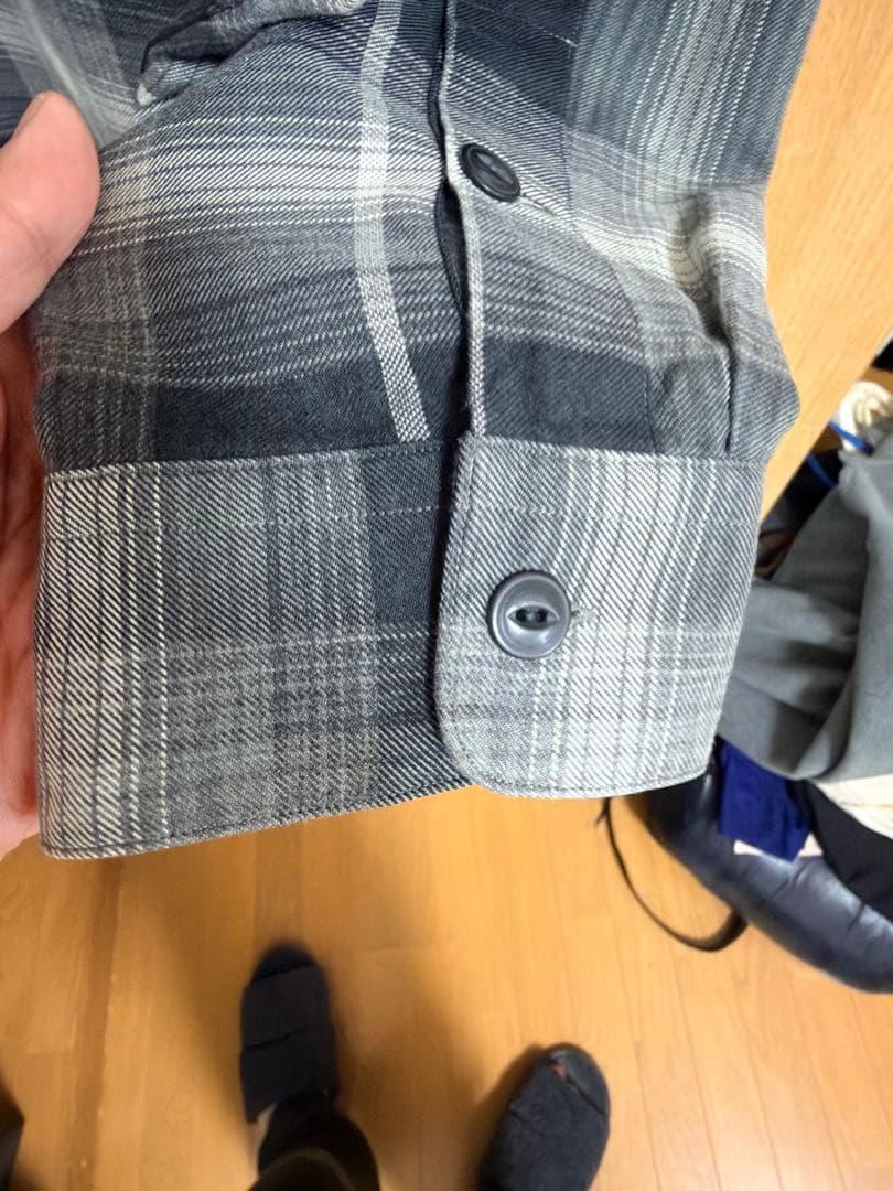 豪*也様 ラルフローレンsteward オンブレチェックシャツ サイズXL