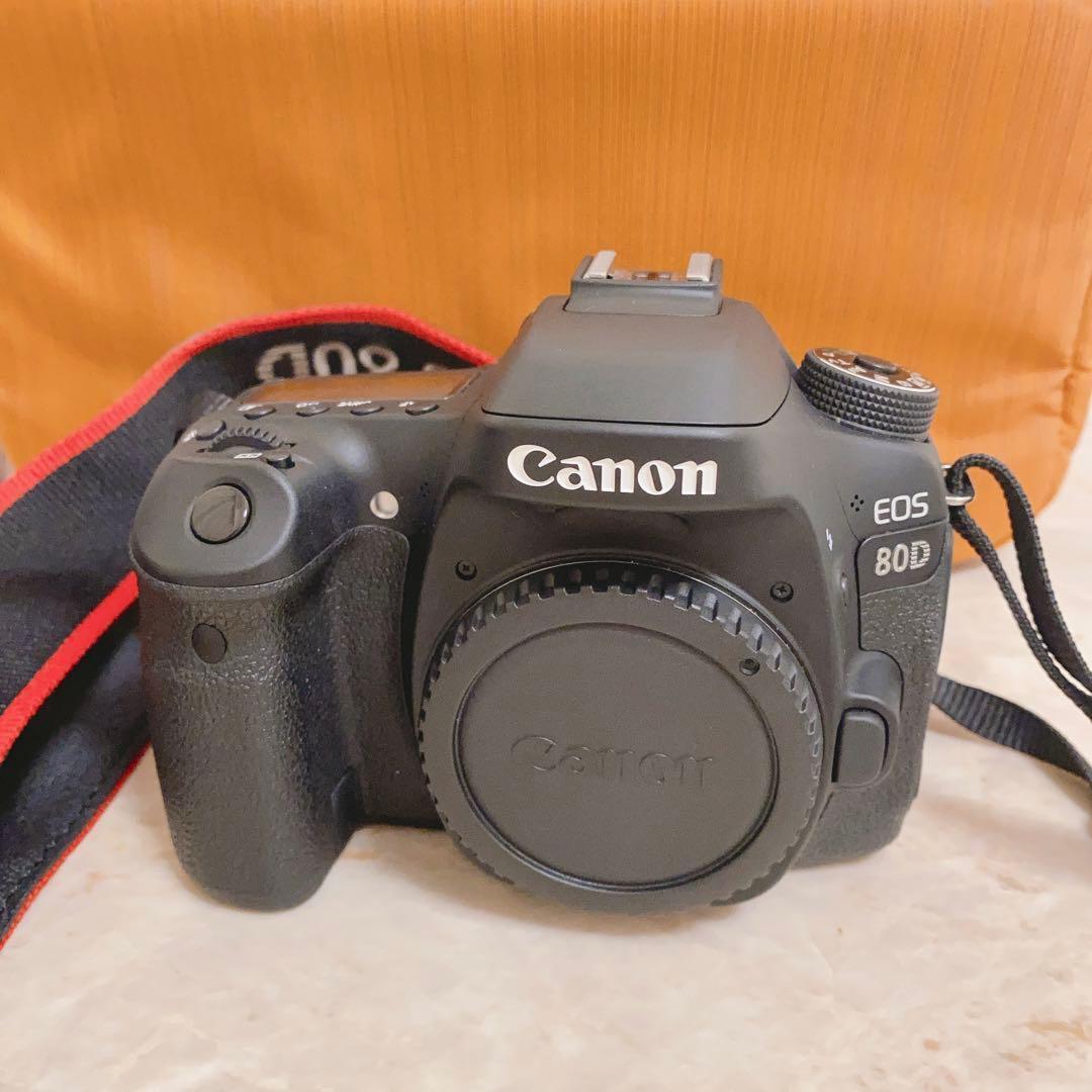 【レンズ2個セット】Canon EOS80D 一眼レフカメラ　本体　レンズセット