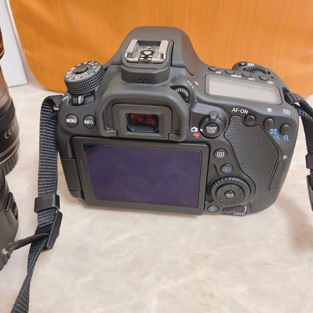 【レンズ2個セット】Canon EOS80D 一眼レフカメラ　本体　レンズセット