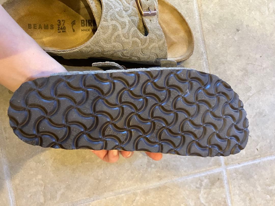 BEAMS 別注BIRKENSTOCK Zurich BONE PATTERN