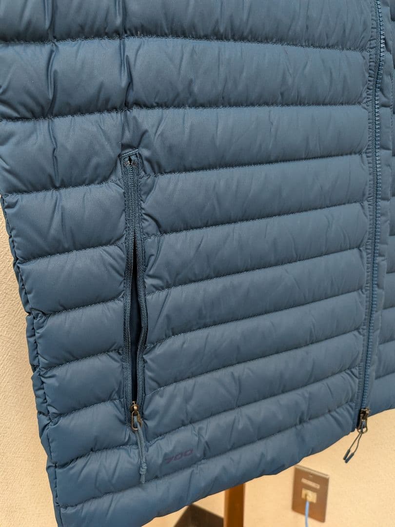 美品 THE NORTH FACE 700 ネイビー ダウンベスト ノース XL