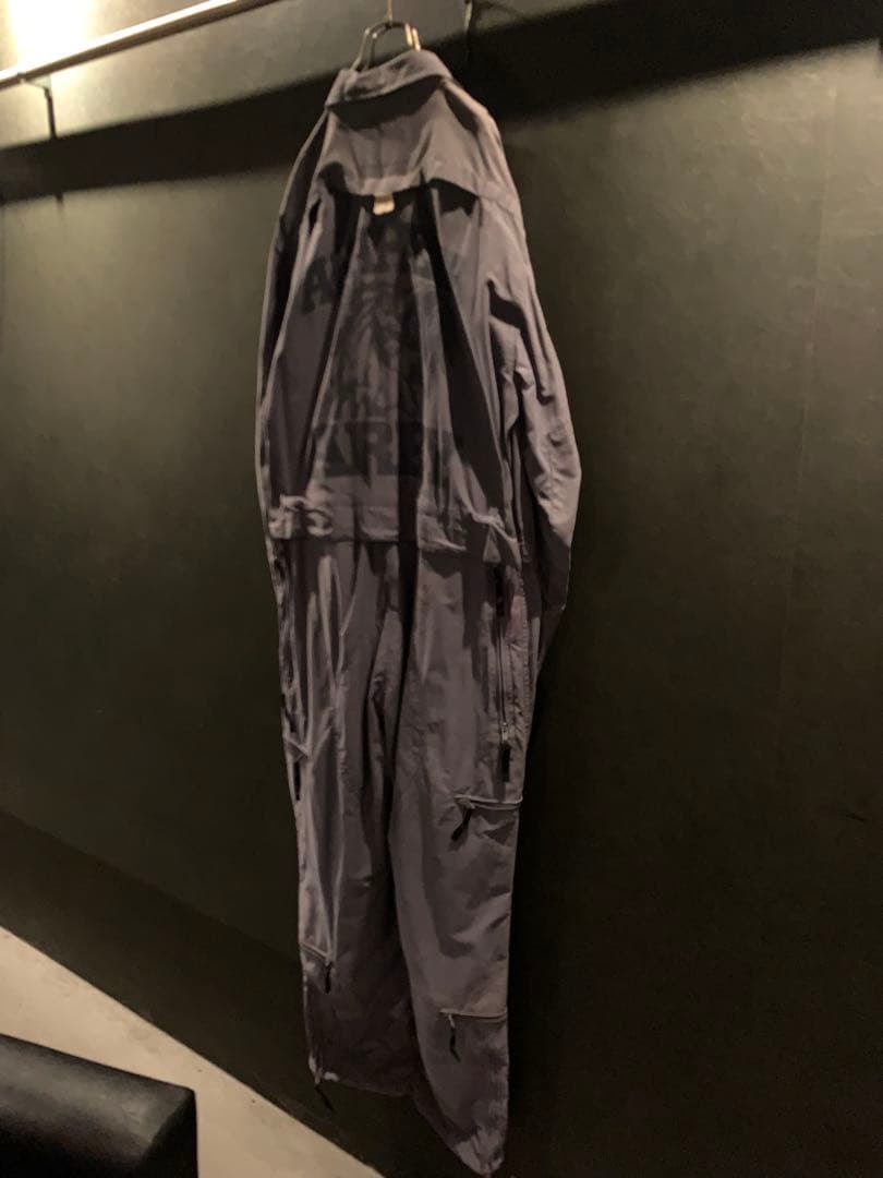 バランスウェアデザイン ツナギ ミリタリー ブルーグレー XL