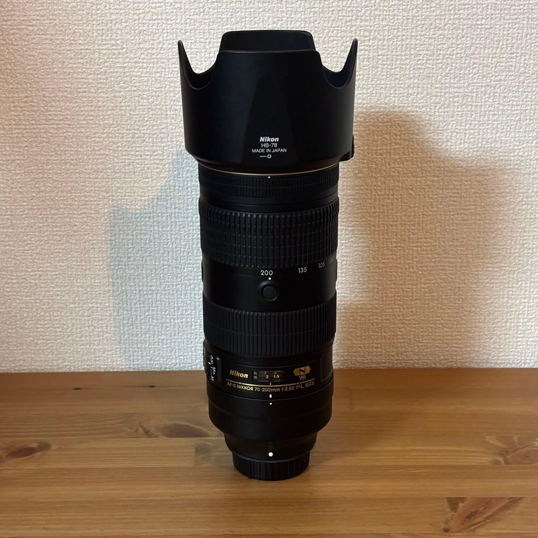 レンズ(ズーム) NikonAF-S NIKKOR70-200mm f/2.8E FL ED VR