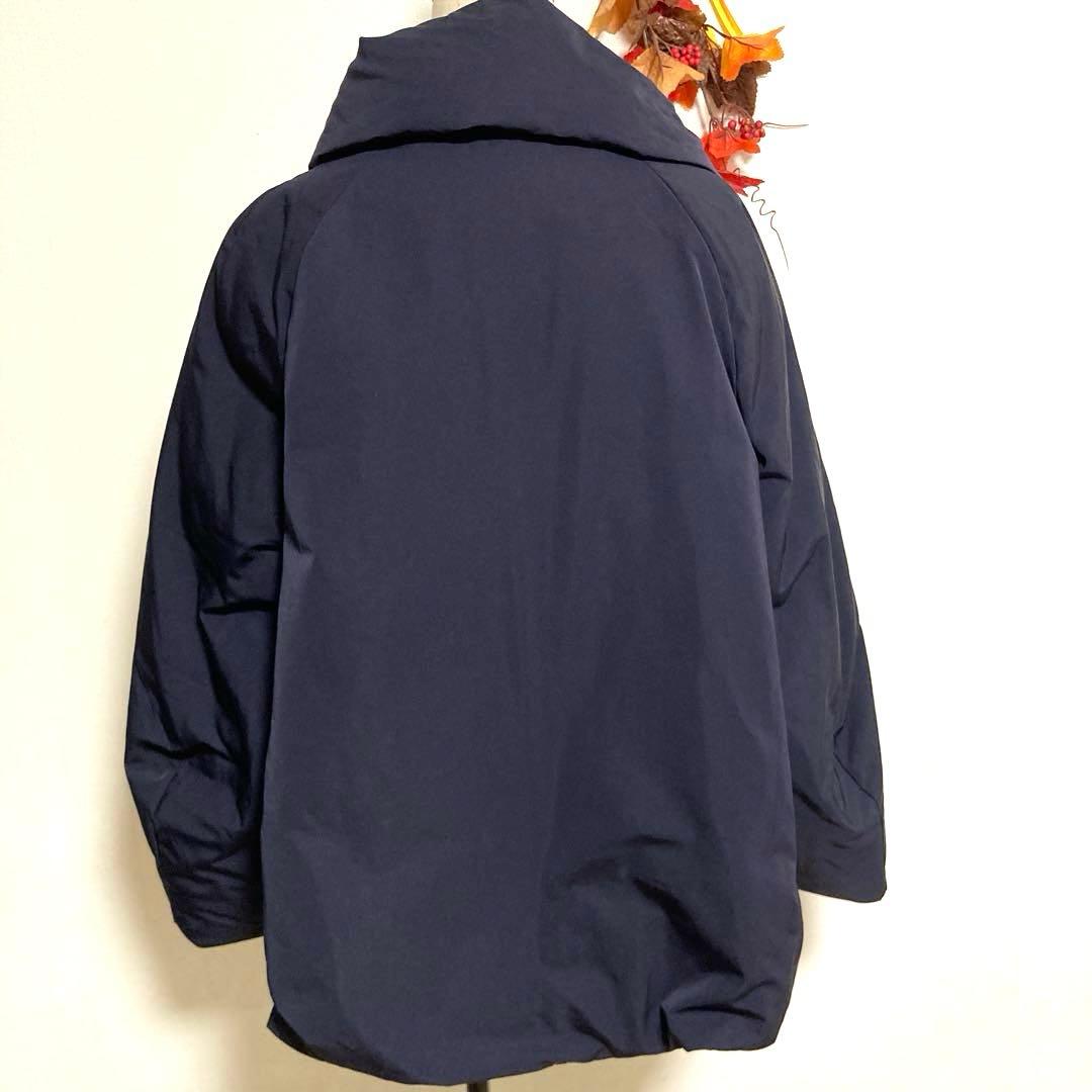 ユニクロ UNIQLO +J ハイブリッドダウンジャケット ネイビー　L
